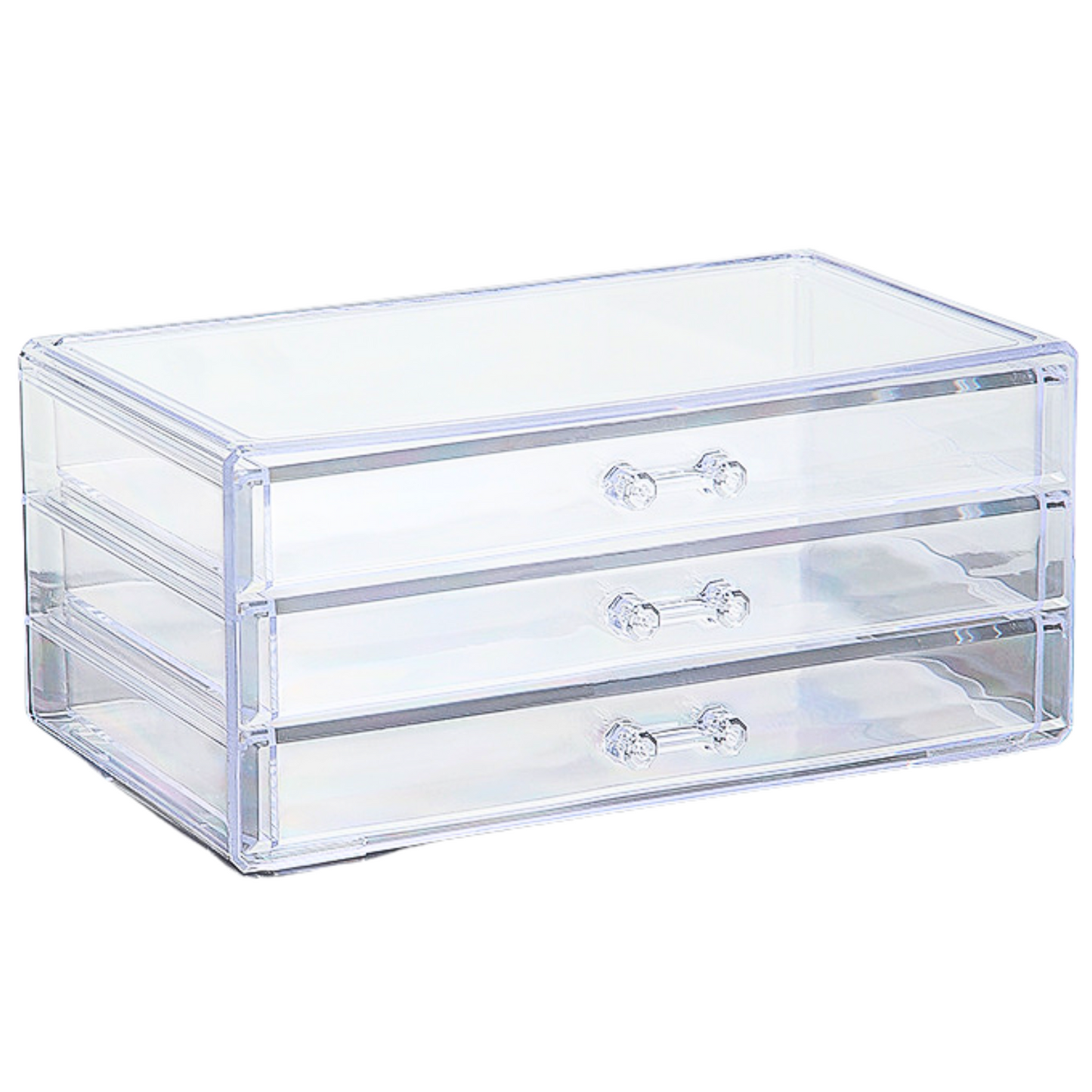 アクリル本舗 アクリルケース 収納ケース 3段 5段 引き出し アクセサリーケース 小物入れ 透明 アクリルボックス 仕切りなし