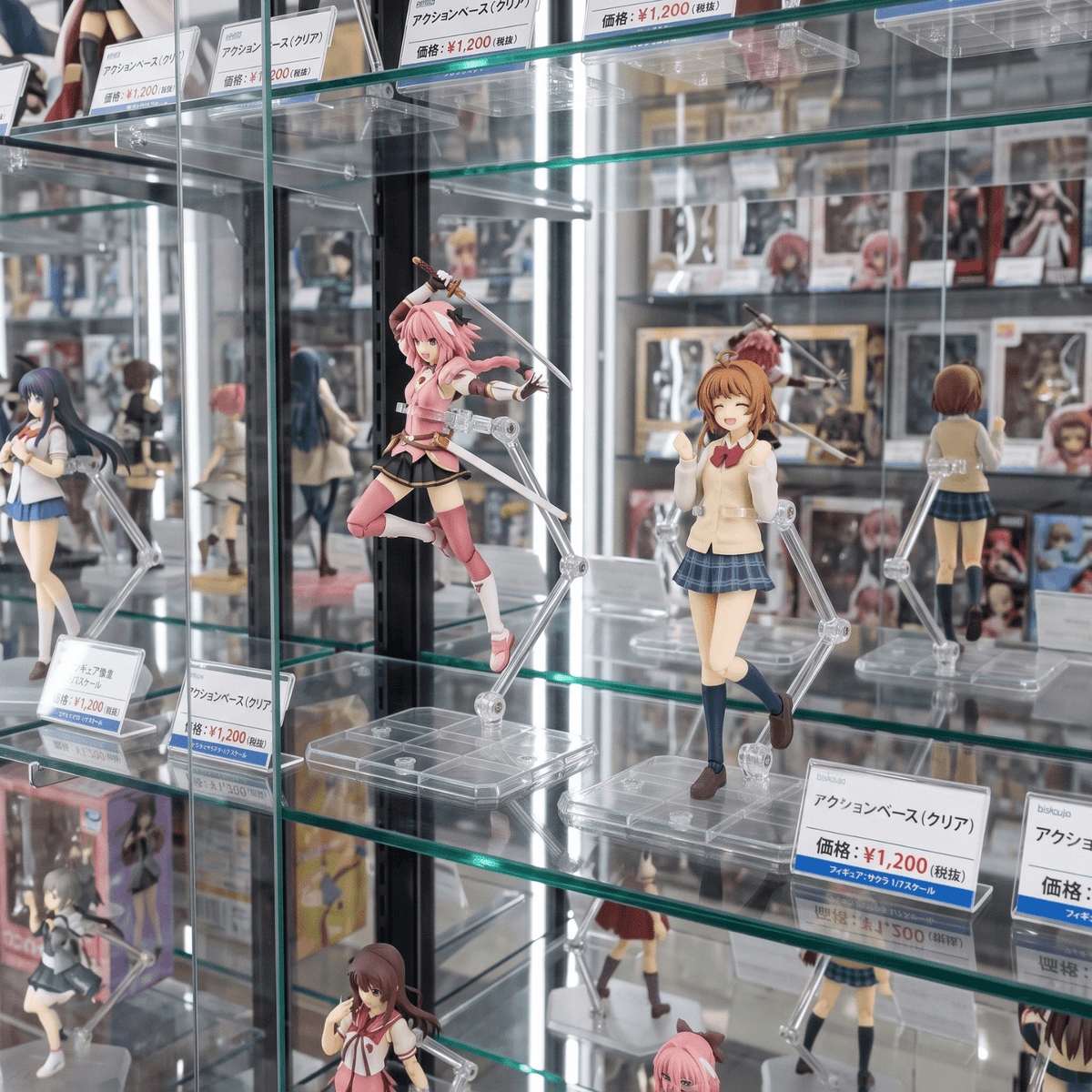 アクリル本舗 アクションベース フィギュアスタンド 2個 5個 10個 15個 20個 30個 50個セット