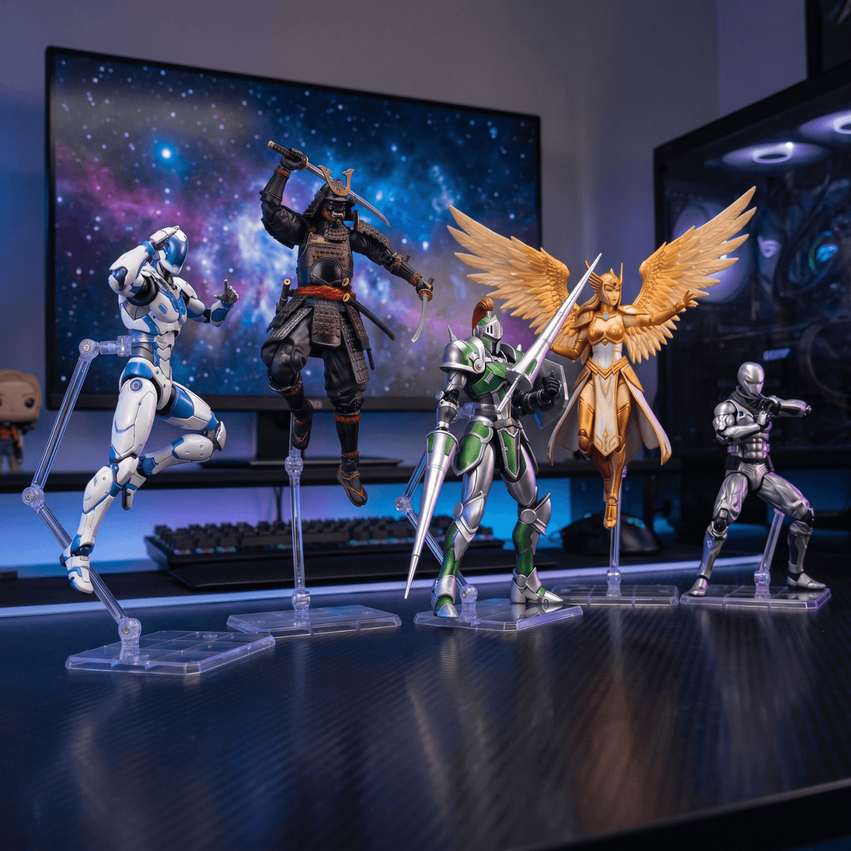 アクリル本舗 アクションベース フィギュアスタンド 2個 5個 10個 15個 20個 30個 50個セット