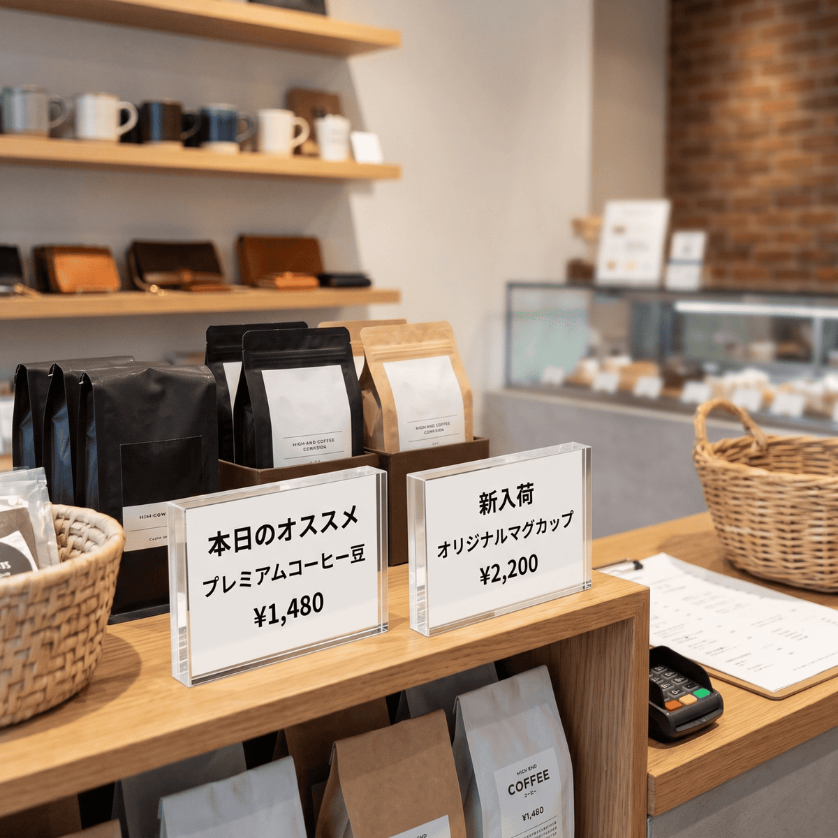 アクリル本舗 プライススタンド 2個セット